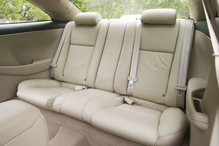 2004 Toyota Camry Solara Coupe Rear Seats Picture